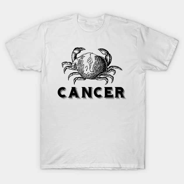 Cancer T-Shirt by xxtinastudio